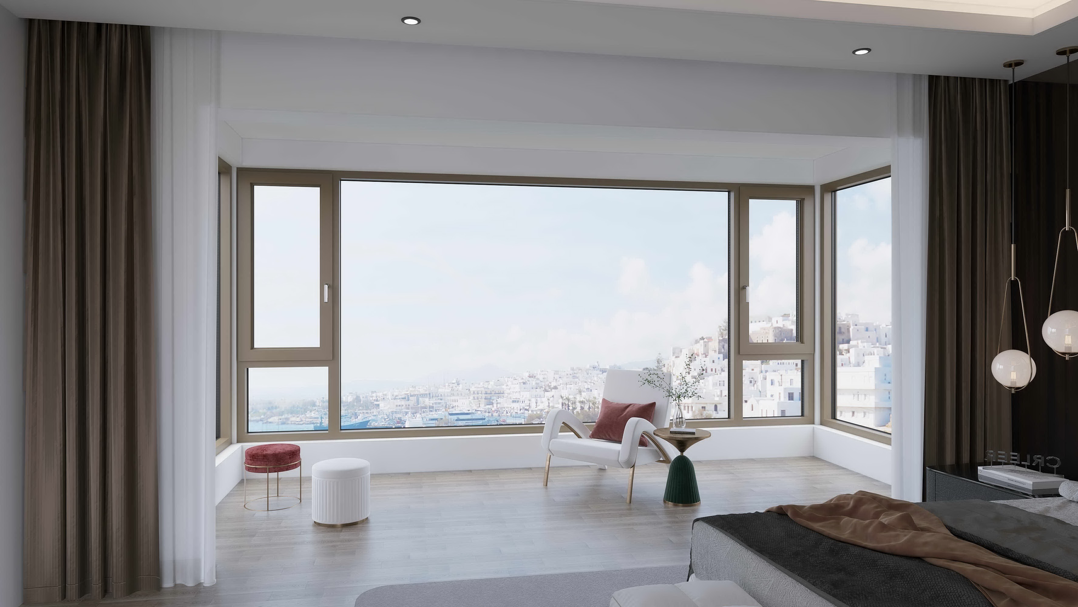 麦窗高定系统门窗,整框焊接系统门窗,麦窗系统门窗